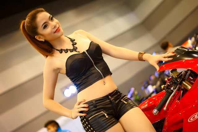 พริตตี้(Pretty) Bangkok Motorbike Festival 2013 @CTW